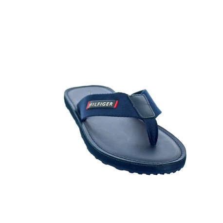 Chanclas Tommy Hilfiger zapatos Hombre modelo Elevated Leather Azul 