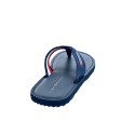 Chanclas Tommy Hilfiger zapatos Hombre modelo Elevated Leather Azul 