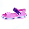 Zuecos Crocs zapatos Niña modelo Crocband Sandal Rosa 
