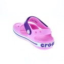 Zuecos Crocs zapatos Niña modelo Crocband Sandal Rosa 