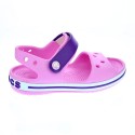 Zuecos Crocs zapatos Niña modelo Crocband Sandal Rosa 