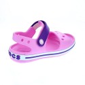 Zuecos Crocs zapatos Niña modelo Crocband Sandal Rosa 