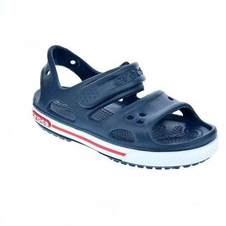 Zuecos Crocs zapatos Niño modelo Crocband II Sandal Azul 