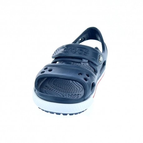Zuecos Crocs zapatos Niño modelo Crocband II Sandal Azul 