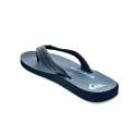 Chanclas Quiksilver zapatos Hombre modelo Carver Print Negro 