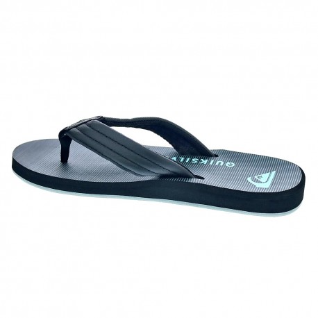 Chanclas Quiksilver zapatos Hombre modelo Carver Print Negro 