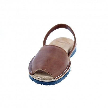 Abarcas menorquinas Menorca zapatos Mujer modelo W060 Arizona Español Marrón 