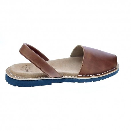 Abarcas menorquinas Menorca zapatos Mujer modelo W060 Arizona Español Marrón 