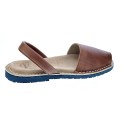 Abarcas menorquinas Menorca zapatos Mujer modelo W060 Arizona Español Marrón 