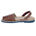 Abarcas menorquinas Menorca zapatos Mujer modelo W060 Arizona Español Marrón 