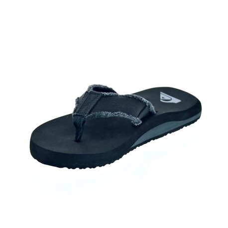 Chanclas Quiksilver zapatos Niño modelo Monkey Negro 
