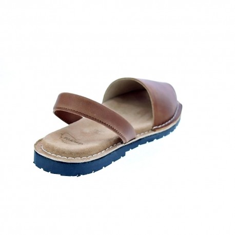 Abarcas menorquinas Menorca zapatos Mujer modelo W060 Arizona Español Marrón 