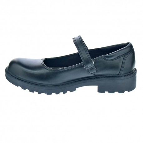Colegial Geox zapatos Niña modelo Casey Negro 