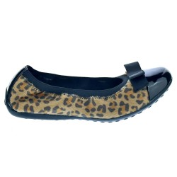 Bailarinas Geox zapatos Niña modelo Piuma Marrón  2