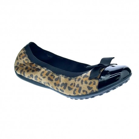 Bailarinas Geox zapatos Niña modelo Piuma Marrón 