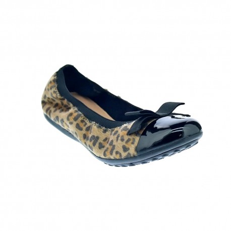 Bailarinas Geox zapatos Niña modelo Piuma Marrón 