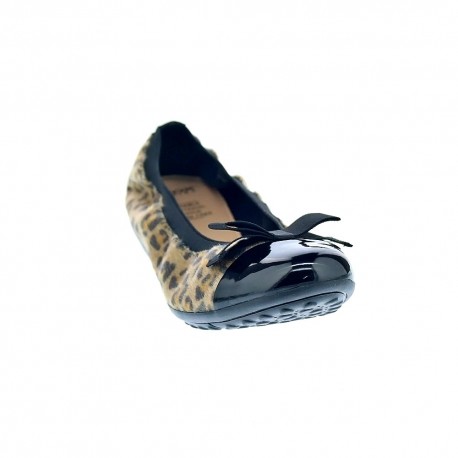 Bailarinas Geox zapatos Niña modelo Piuma Marrón 