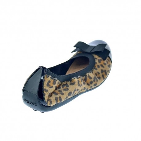 Bailarinas Geox zapatos Niña modelo Piuma Marrón 