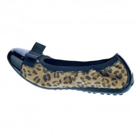 Bailarinas Geox zapatos Niña modelo Piuma Marrón 