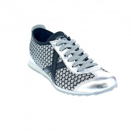Zapatillas Munich zapatos Mujer modelo Osaka 401 Plata 