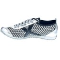 Zapatillas Munich zapatos Mujer modelo Osaka 401 Plata 
