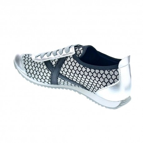 Zapatillas Munich zapatos Mujer modelo Osaka 401 Plata 