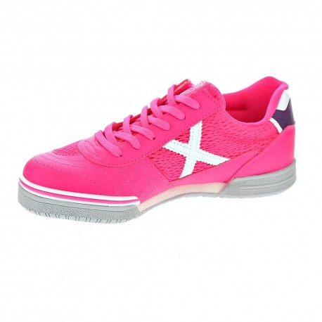 Zapatillas Munich Sport zapatos Niña modelo G-3 Kid Indoor Rosa 