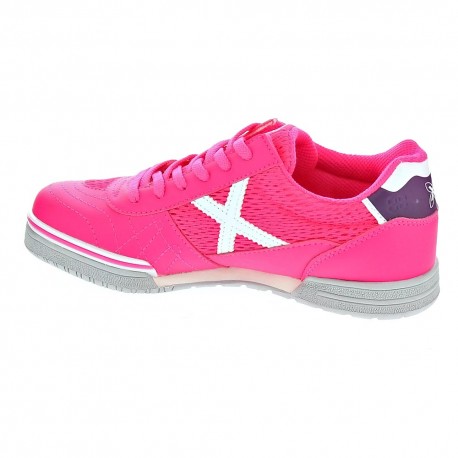 Zapatillas Munich Sport zapatos Niña modelo G-3 Kid Indoor Rosa 