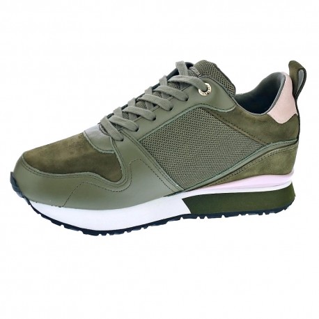 Zapatillas Tommy Hilfiger zapatos Mujer modelo FW04421 PFQ Verde 