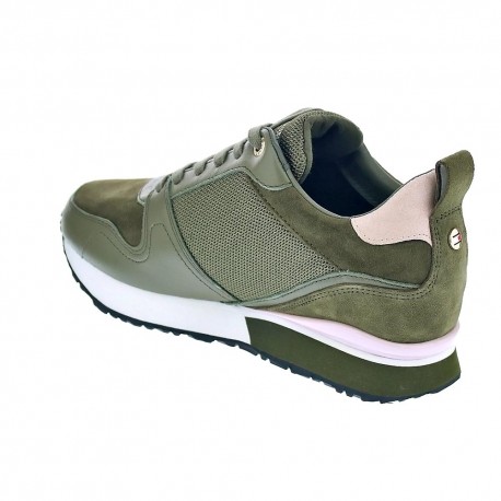 Zapatillas Tommy Hilfiger zapatos Mujer modelo FW04421 PFQ Verde 