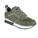 Zapatillas Tommy Hilfiger zapatos Mujer modelo FW04421 PFQ Verde 