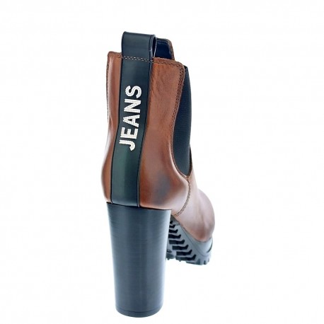 Botines Tommy Hilfiger zapatos Mujer modelo EN00686 GVI Marrón 