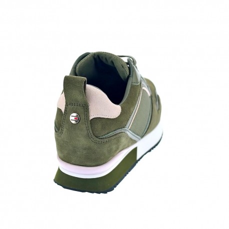 Zapatillas Tommy Hilfiger zapatos Mujer modelo FW04421 PFQ Verde 