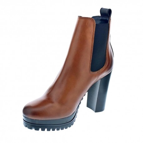 Botines Tommy Hilfiger zapatos Mujer modelo EN00686 GVI Marrón 