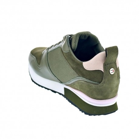 Zapatillas Tommy Hilfiger zapatos Mujer modelo FW04421 PFQ Verde 