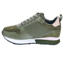 Zapatillas Tommy Hilfiger zapatos Mujer modelo FW04421 PFQ Verde 
