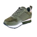 Zapatillas Tommy Hilfiger zapatos Mujer modelo FW04421 PFQ Verde 