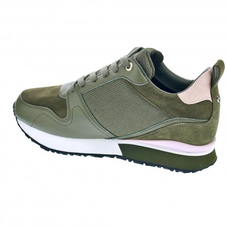 Zapatillas Tommy Hilfiger zapatos Mujer modelo FW04421 PFQ Verde 