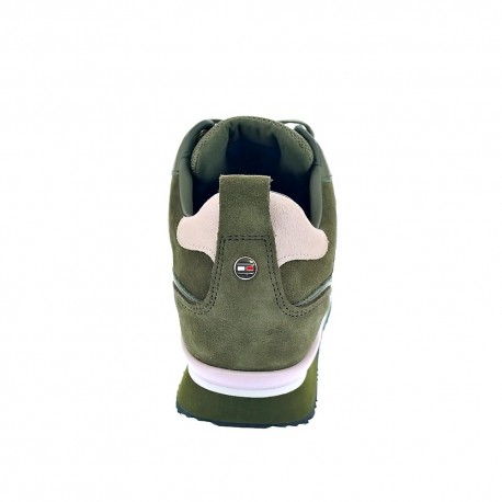 Zapatillas Tommy Hilfiger zapatos Mujer modelo FW04421 PFQ Verde 