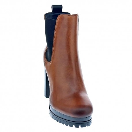 Botines Tommy Hilfiger zapatos Mujer modelo EN00686 GVI Marrón 