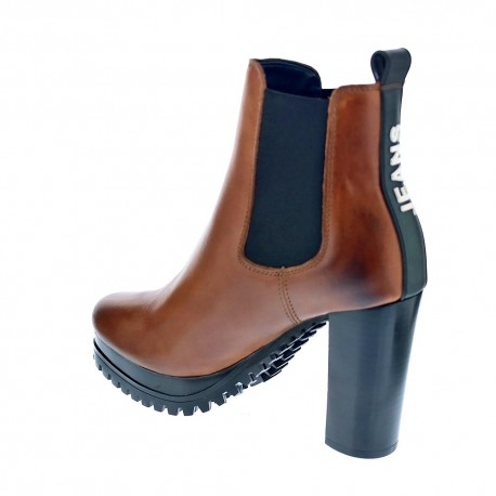 Botines Tommy Hilfiger zapatos Mujer modelo EN00686 GVI Marrón 
