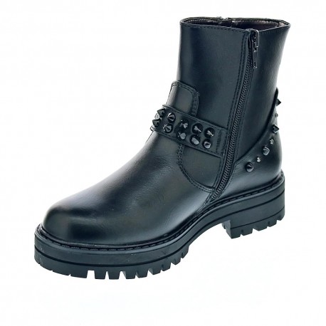 Botines Asso zapatos Niña modelo AG3501 Negro 