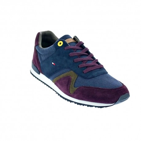 Zapatillas Tommy Hilfiger zapatos Hombre modelo FM02407 VIH Azul 