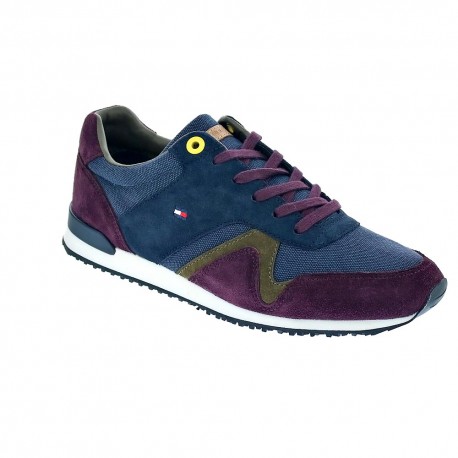 Zapatillas Tommy Hilfiger zapatos Hombre modelo FM02407 VIH Azul 