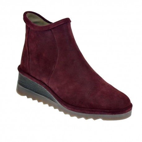 Botines Fly London zapatos Mujer modelo CINE 2001 Rojo 