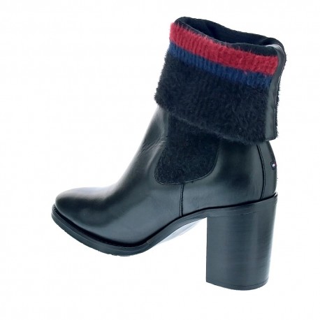 Botines Tommy Hilfiger zapatos Mujer modelo FW04348 990 Negro 