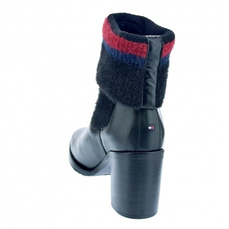 Botines Tommy Hilfiger zapatos Mujer modelo FW04348 990 Negro 