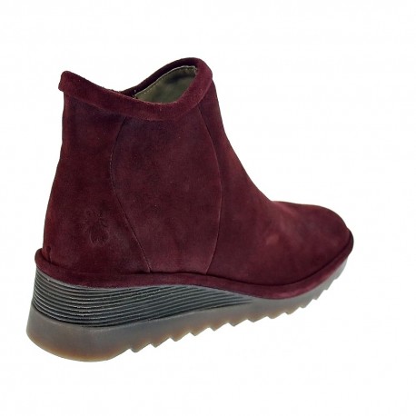 Botines Fly London zapatos Mujer modelo CINE 2001 Rojo 