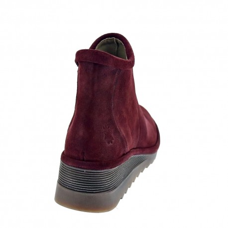 Botines Fly London zapatos Mujer modelo CINE 2001 Rojo 