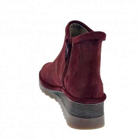 Botines Fly London zapatos Mujer modelo CINE 2001 Rojo 